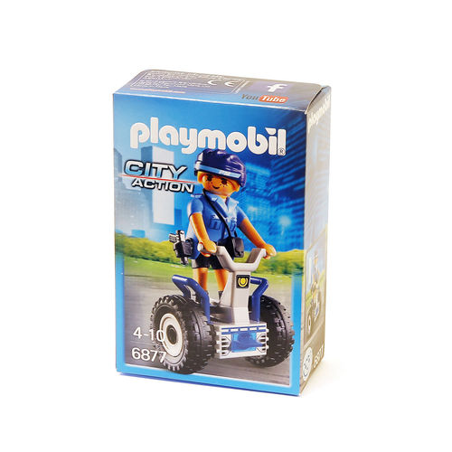 Playmobil 6877 Mujer Policia con Segway ¡City Action!