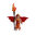 Playmobil 70026 Princesa de fuego sobre sorpresa ¡serie 15!