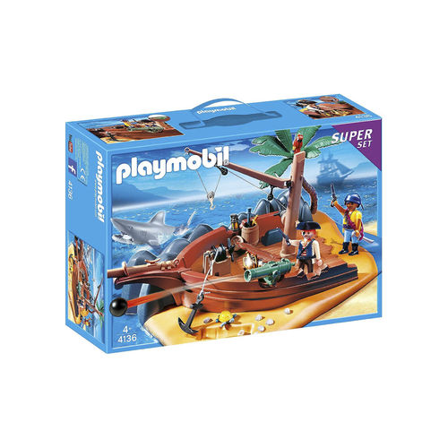 Playmobil 4136 Super set Naufragio pirata ¡Descatalogado!