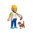 Playmobil Promocional Veterinaria con perro ¡Mercadillo!