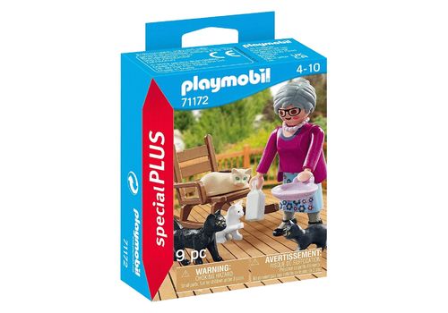 Playmobil 71172 Abuela con gatos ¡Special Plus!