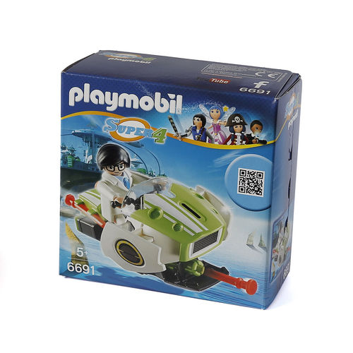 Playmobil 6691 "Super 4" Skyjet ¡Super 4!