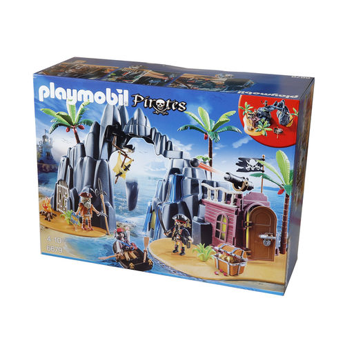 Playmobil 6679 isla pirata del tesoro ¡Pirates!