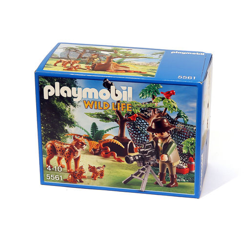 Playmobil 5561 Reportero con Linces en la Selva ¡Nuevo!