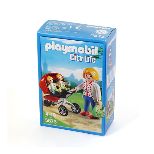 Playmobil 5573 madre con carrito gemelar ¡City Life!