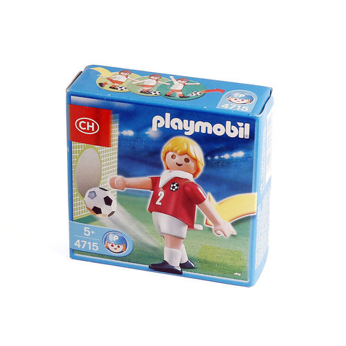 Playmobil 4715 jugador de fútbol de Suiza ¡descatalogado!