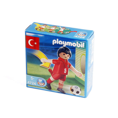 Playmobil 4724 jugador de fútbol de Turquia ¡Descatalogado!