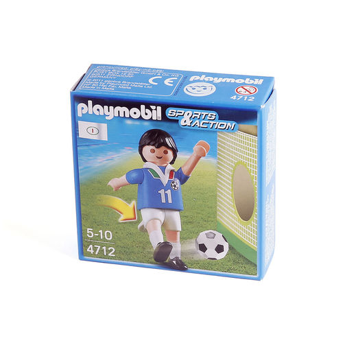 Playmobil 4712 jugador de Fútbol de Italia ¡Descatalogado!