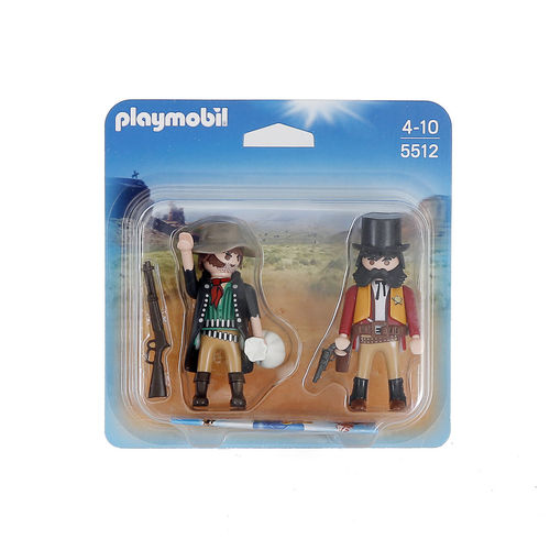 Playmobi 5512 Duopack Sheriff y bandido ¡Descatalogado!