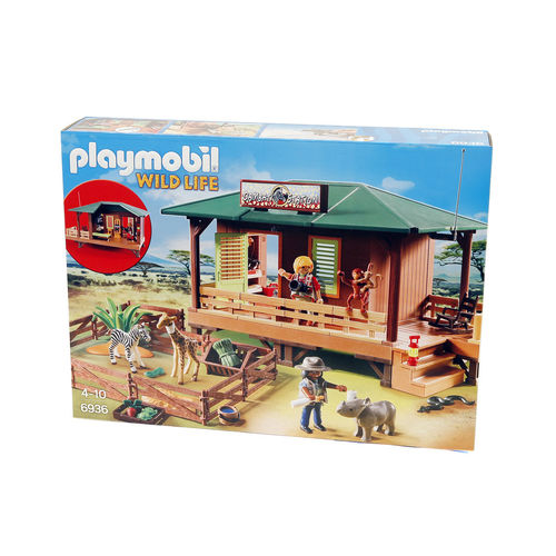 Playmobil 6936 Wild Life Estación africana ¡Nuevo!