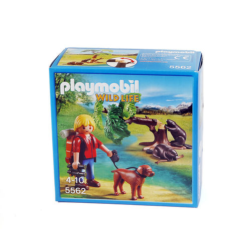 Playmobil 5562 Castores y biólogo ¡Wild Life!