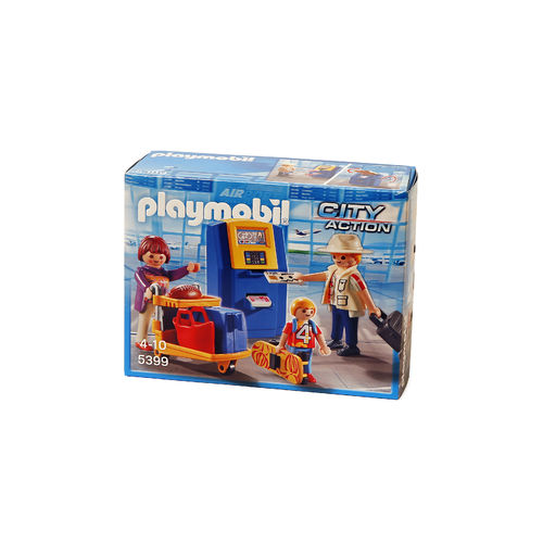 Playmobil 5399 Familia en el control de aeropuerto ¡City life!