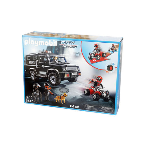 Playmobil 5647 Fuerzas especiales de Policia ¡City Action!
