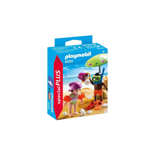 Playmobil 9085 Niños con castillo de arena ¡Nuevo!