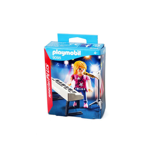 Playmobil 9095 Cantante con teclado ¡Nuevo!