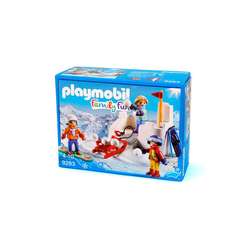 Playmobil 9283 Batalla con bolas de nieve ¡Nuevo!
