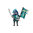 Playmobil 6327 Jefe de los caballeros asiáticos verdes ¡DS!