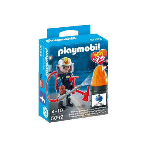 Playmobil 5099 Play and Give Bombero ¡Exclusivo!