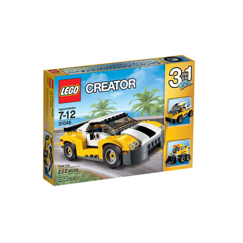 Lego 31046 Deportivo amarillo ¡Creator!