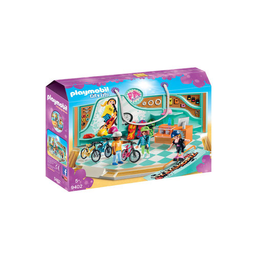 Playmobil 9402 Tienda de Bike & Skate ¡Nuevo!