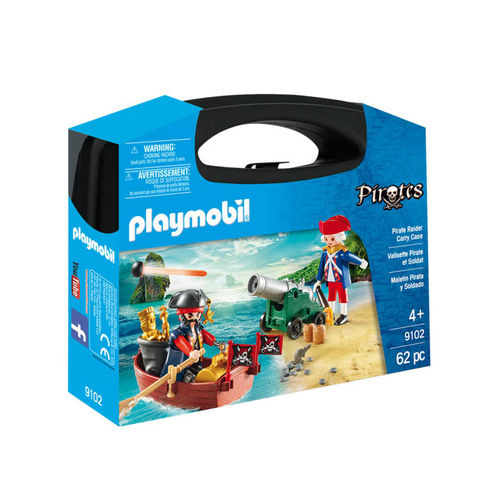 Playmobil 9102 Maletín grande Pirata y Soldado ¡Nuevo!