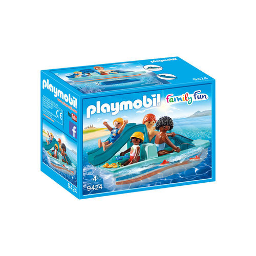Playmobil 9424 Barca de pedales ¡Family fun!