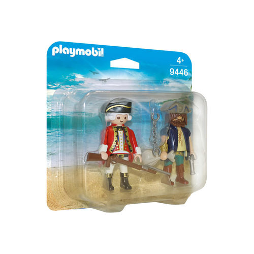 Playmobil 9446 Duopack Pirata y soldado ¡Pirates!