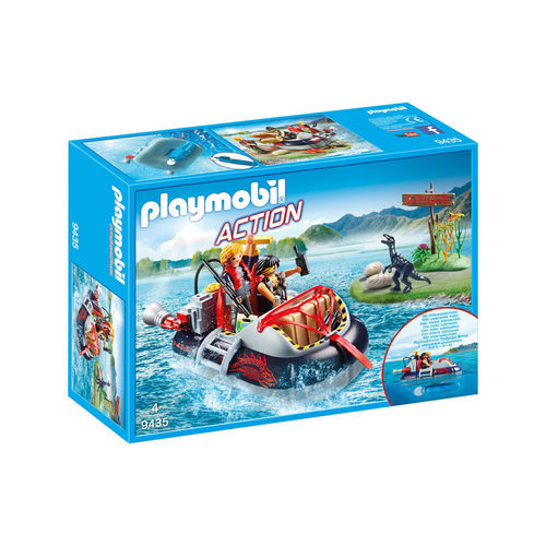 Playmobil 9435 Aerodeslizador con motor submarino ¡Nuevo!