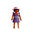 Playmobil Chica playa con vestido y sombrero ¡Mercadillo!