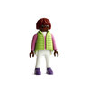 Playmobil Chico con chaleco verde y zapatos violetas ¡Mercadillo!