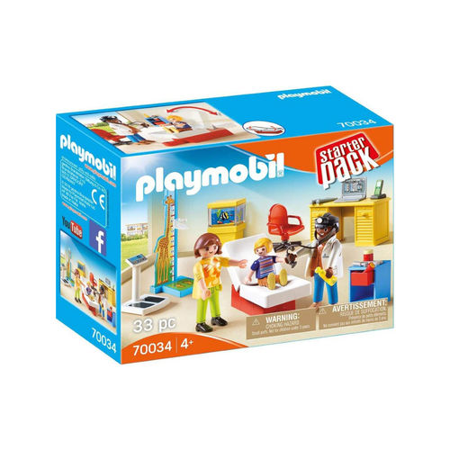 Playmobil 70034 Starter Pack Médico Pediatra ¡City Life!