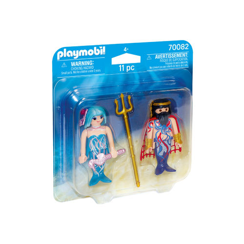Playmobil 70082 Duopack Neptuno y Sirena ¡Nuevo!