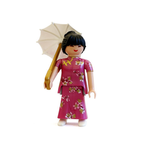 Playmobil 70160 Chica asiática con sombrilla Sobres sorpresa ¡serie 16!