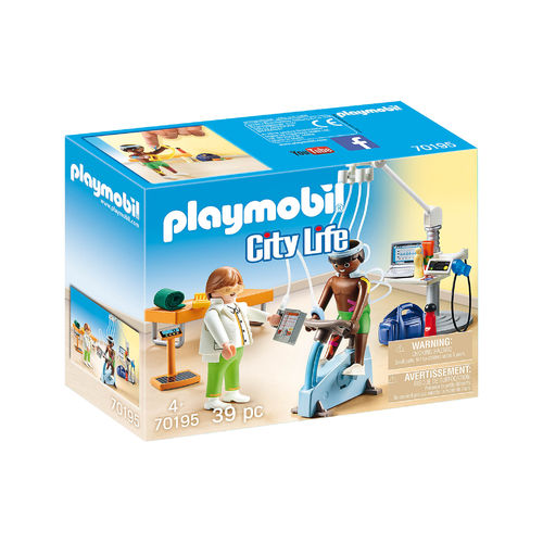 Playmobil 70195 Médico especialista, fisioterapeuta ¡City Life!