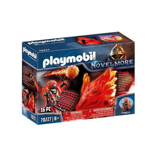 Playmobil 70227 Guardiana y espíritu del fuego ¡Novelmore!