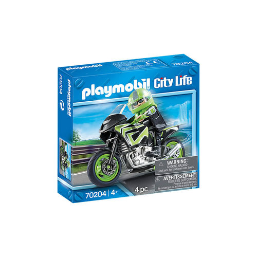 Playmobil 70204 Moto de carretera ¡Nuevo!