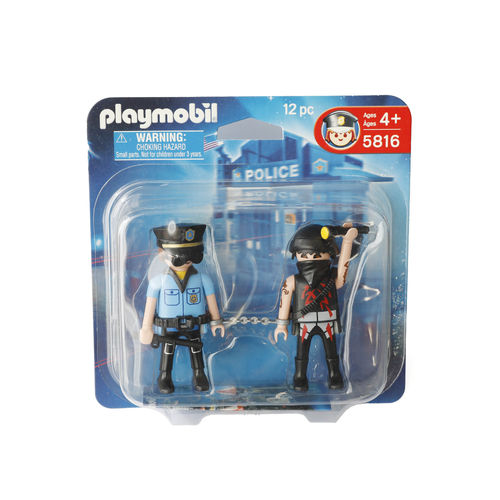 Playmobil 5816 Duopack Policia y Ladrón ¡Raro!