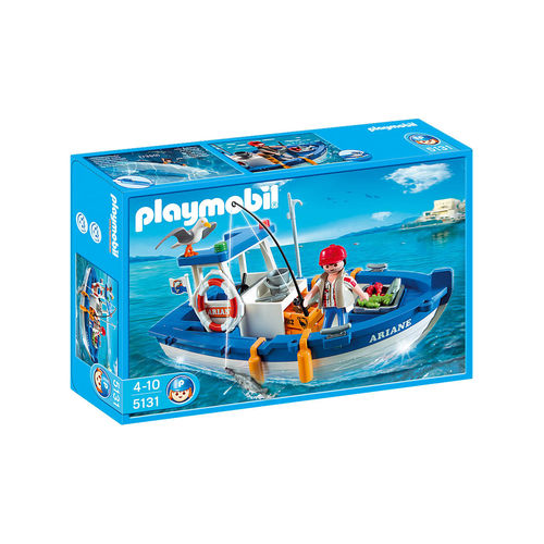 Playmobil 5131 Barco de pesca ¡City Life!