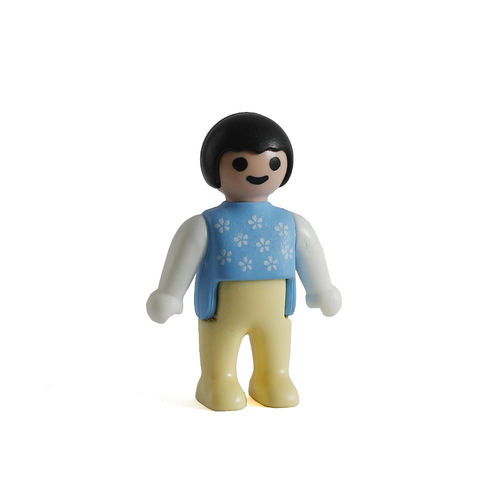 Playmobil Bebé con pijama azul y amarillo ¡Mercadillo!
