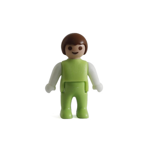 Playmobil Bebé castaño con pijama verde ¡Mercadillo!
