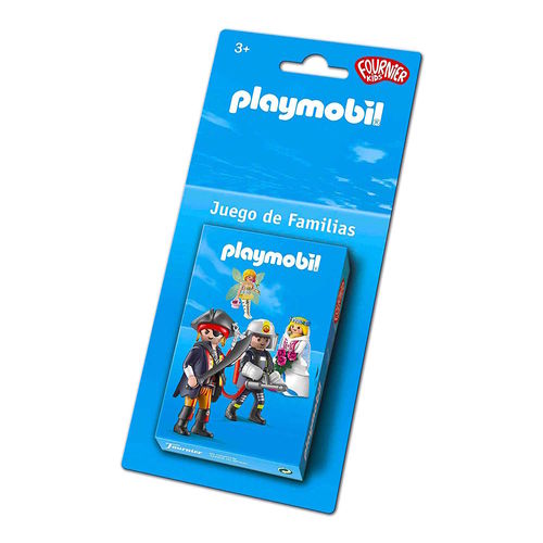 Fournier Juego de familias Playmobil ¡Cartas!