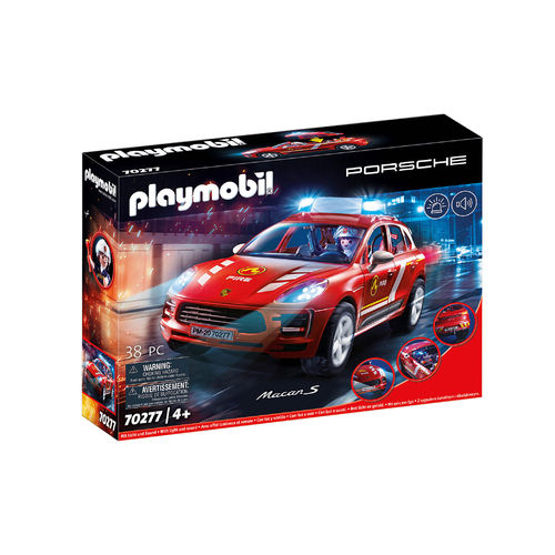 Playmobil 70277 Porsche Macan Bomberos ¡Nuevo!