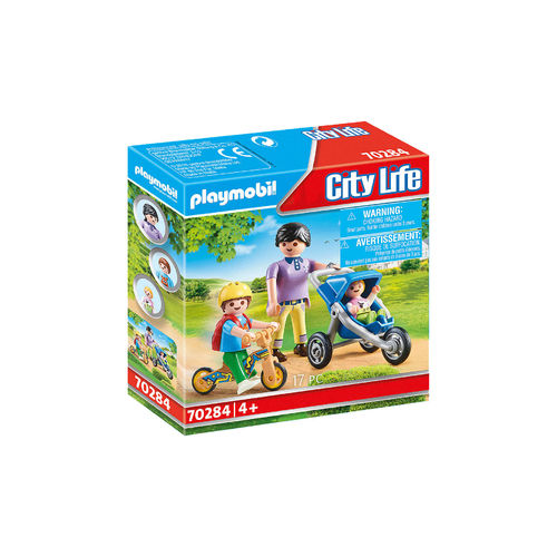 Playmobil 70284 Mamá con niños ¡City Life!