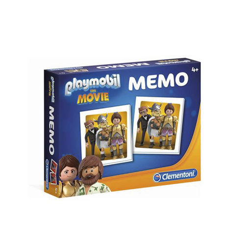 Clementoni Memo Playmobil The Movie ¡Juego!