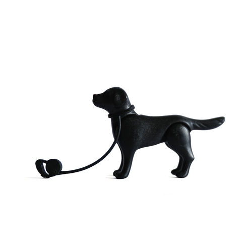 Playmobil Perro negro grande con correa ¡Mercadillo!