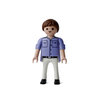 Playmobil Chico con camisa azul y pantalón blanco ¡Mercadillo!