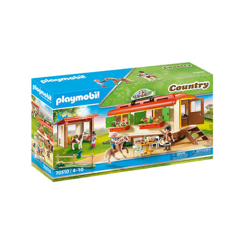 Playmobil 70510 Carromato del campamento Pony ¡Country!