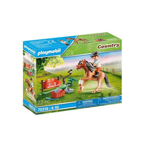 Playmobil 70516 Pony de colección, Connemara ¡Country!
