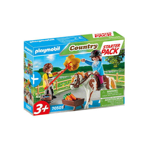 Playmobil 70505 Starter Pack Granja de caballos expansión ¡Country!