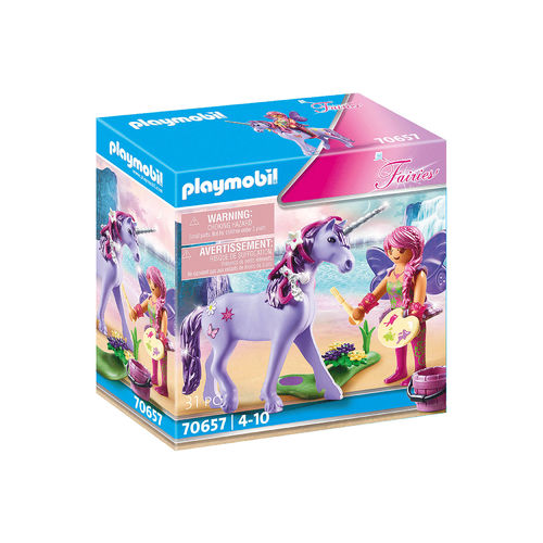 Playmobil 70657 Hada artista con unicornio ¡Fairies!